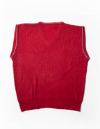 Red Sweater Vest