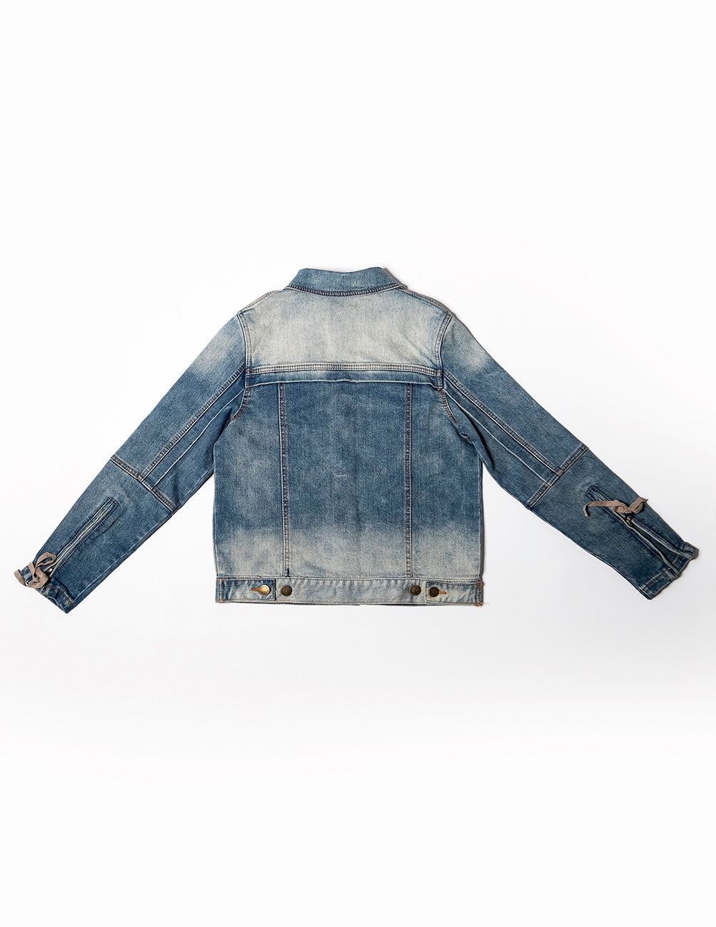 Denim jacket faded