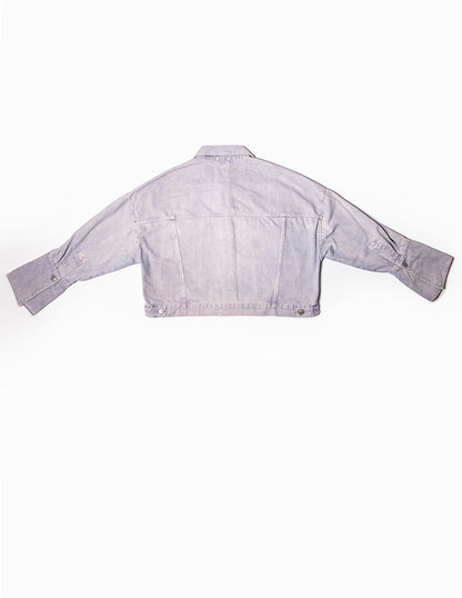 Zara denim fade jacket