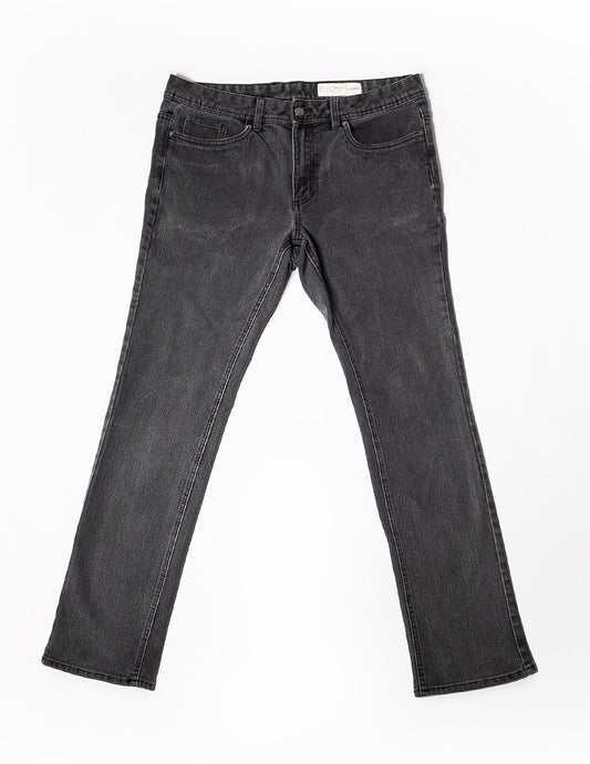 Black denim jeans