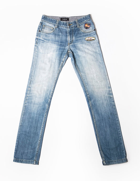 Blue Jeans Patched