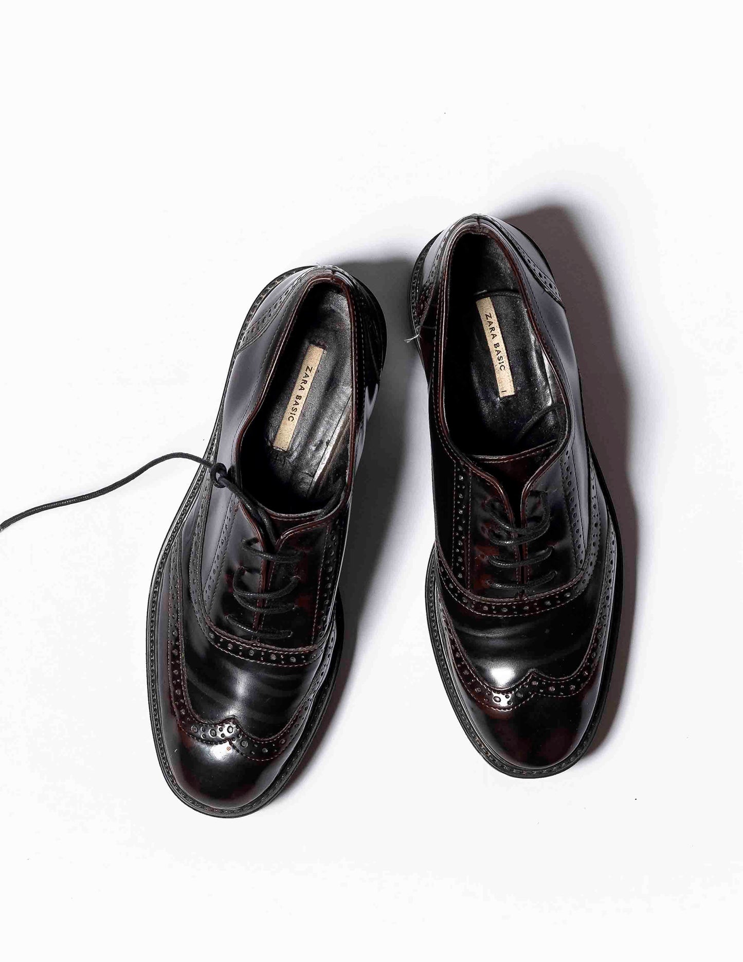 Zara Bloque Brogue Shoe