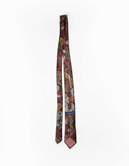 Flower pattern Neck Tie