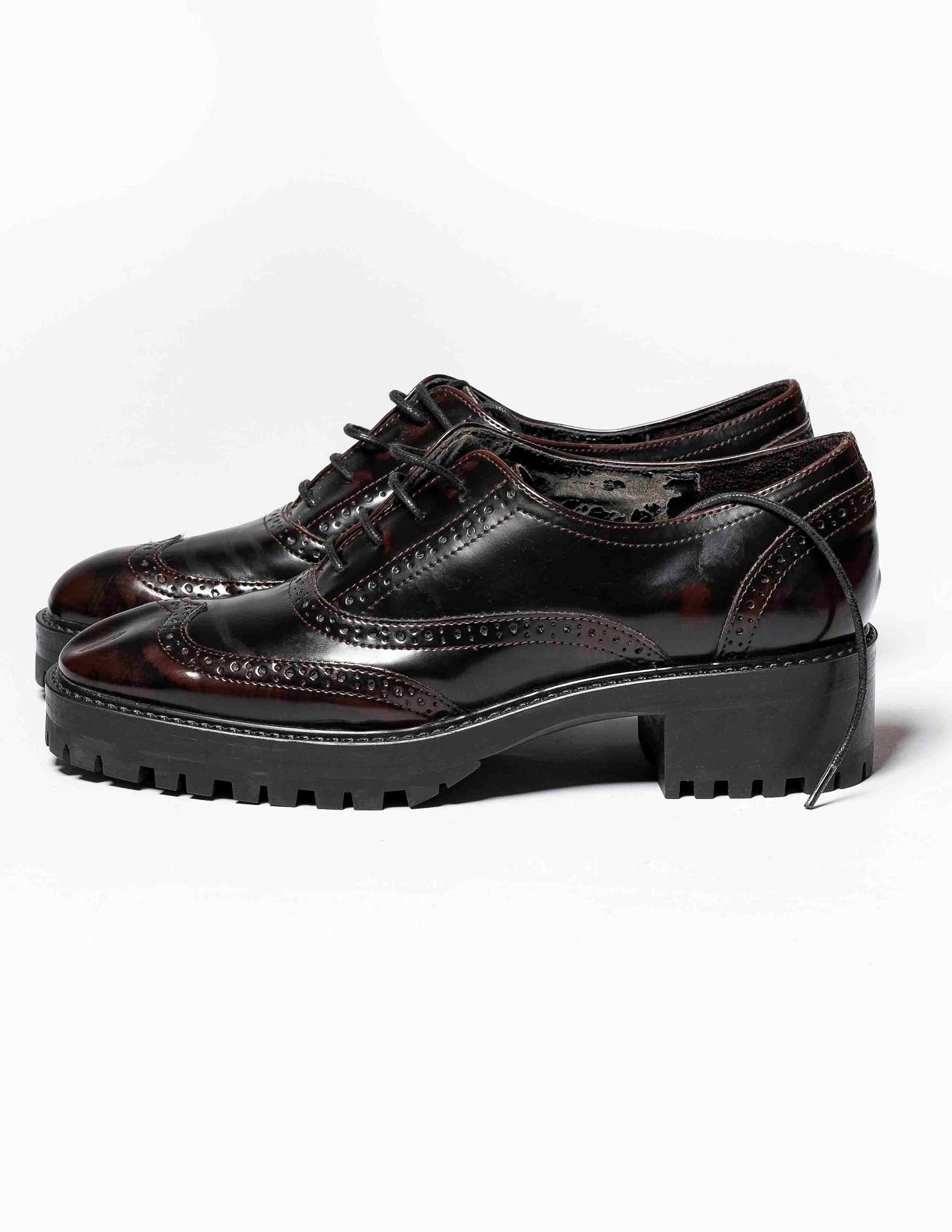 Zara Bloque Brogue Shoe