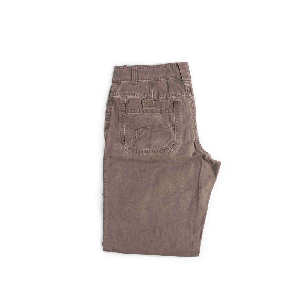 Canvas khaki pants