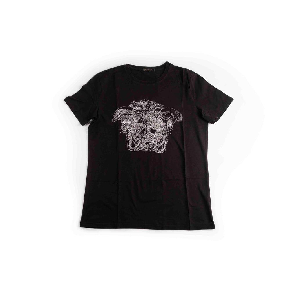 Embroidered Medusa Versace T