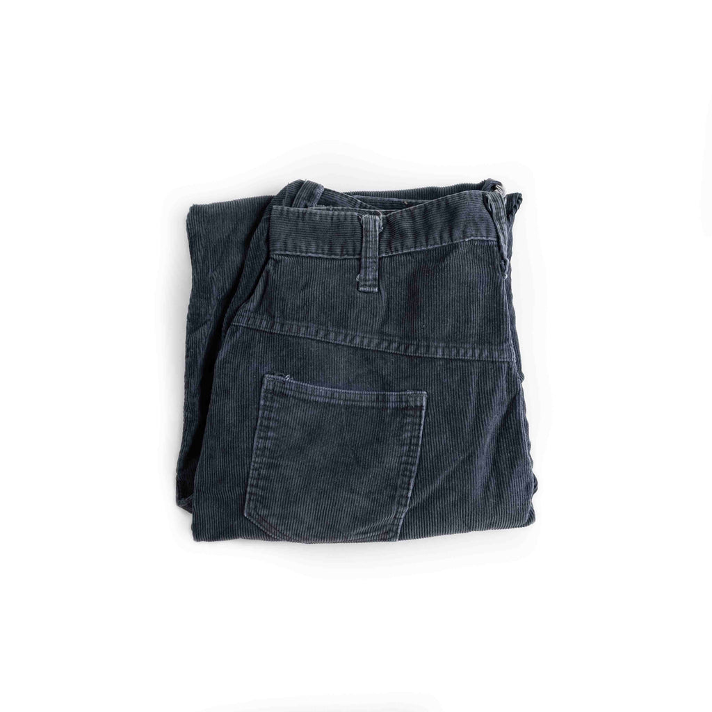 Corduroy straight pants