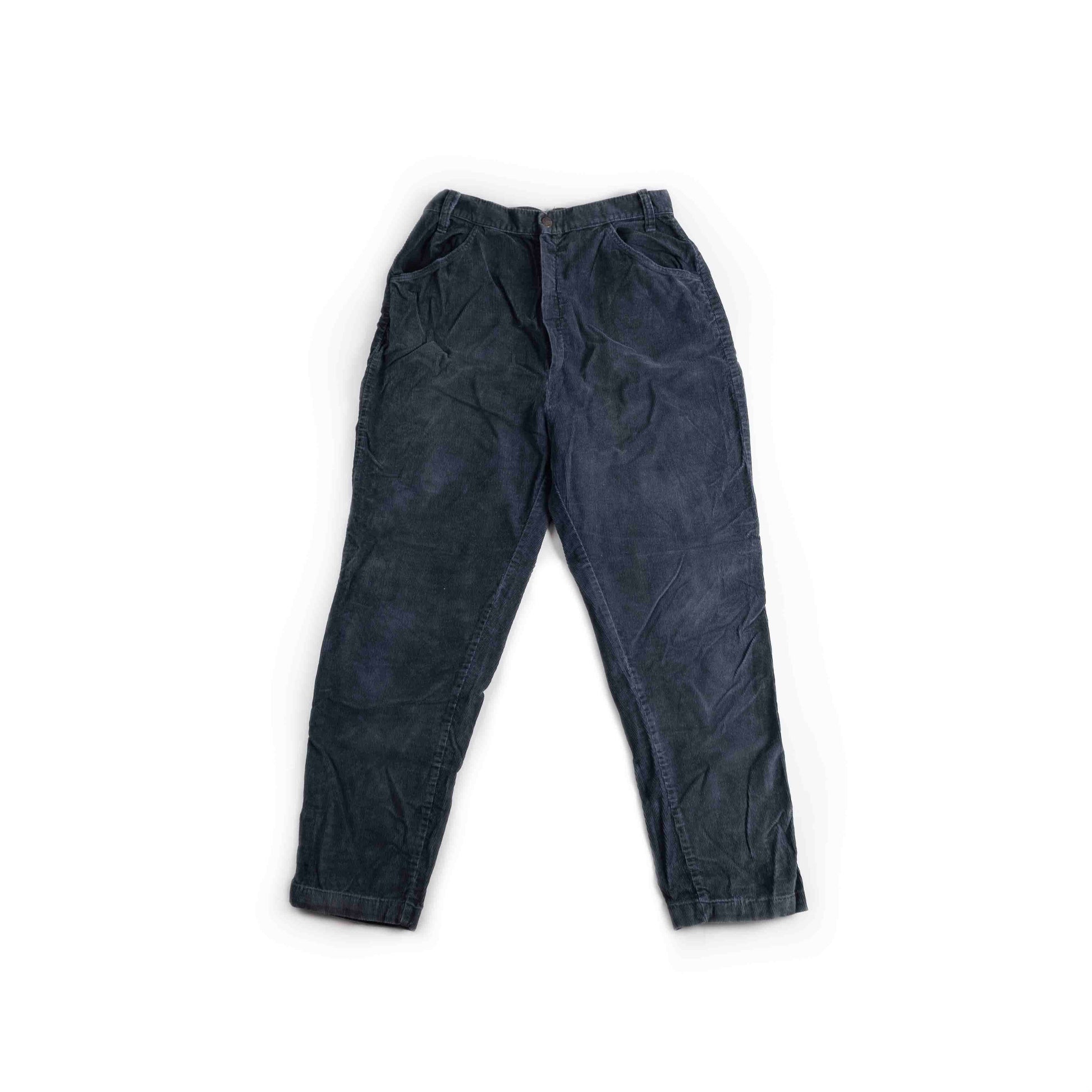Corduroy straight pants