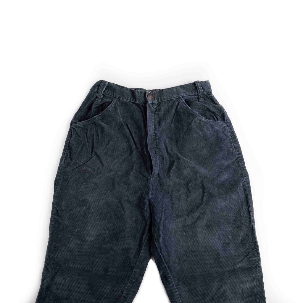 Corduroy straight pants