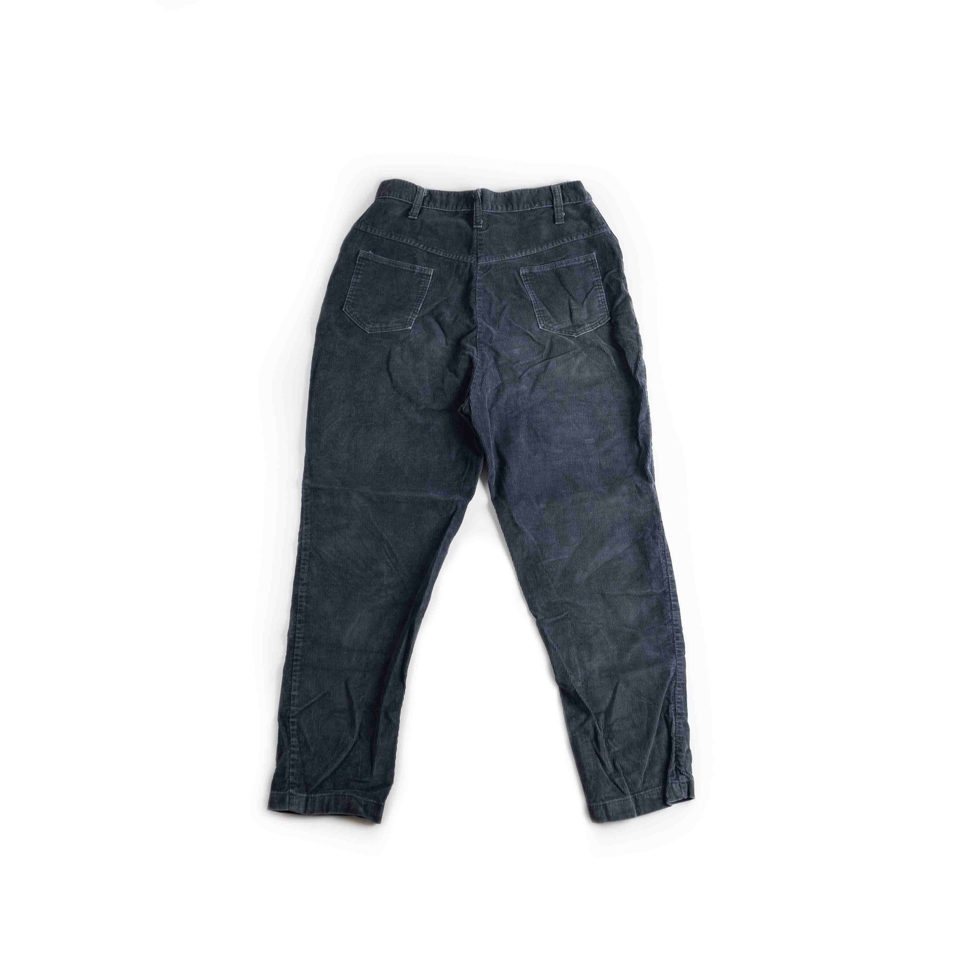 Corduroy straight pants