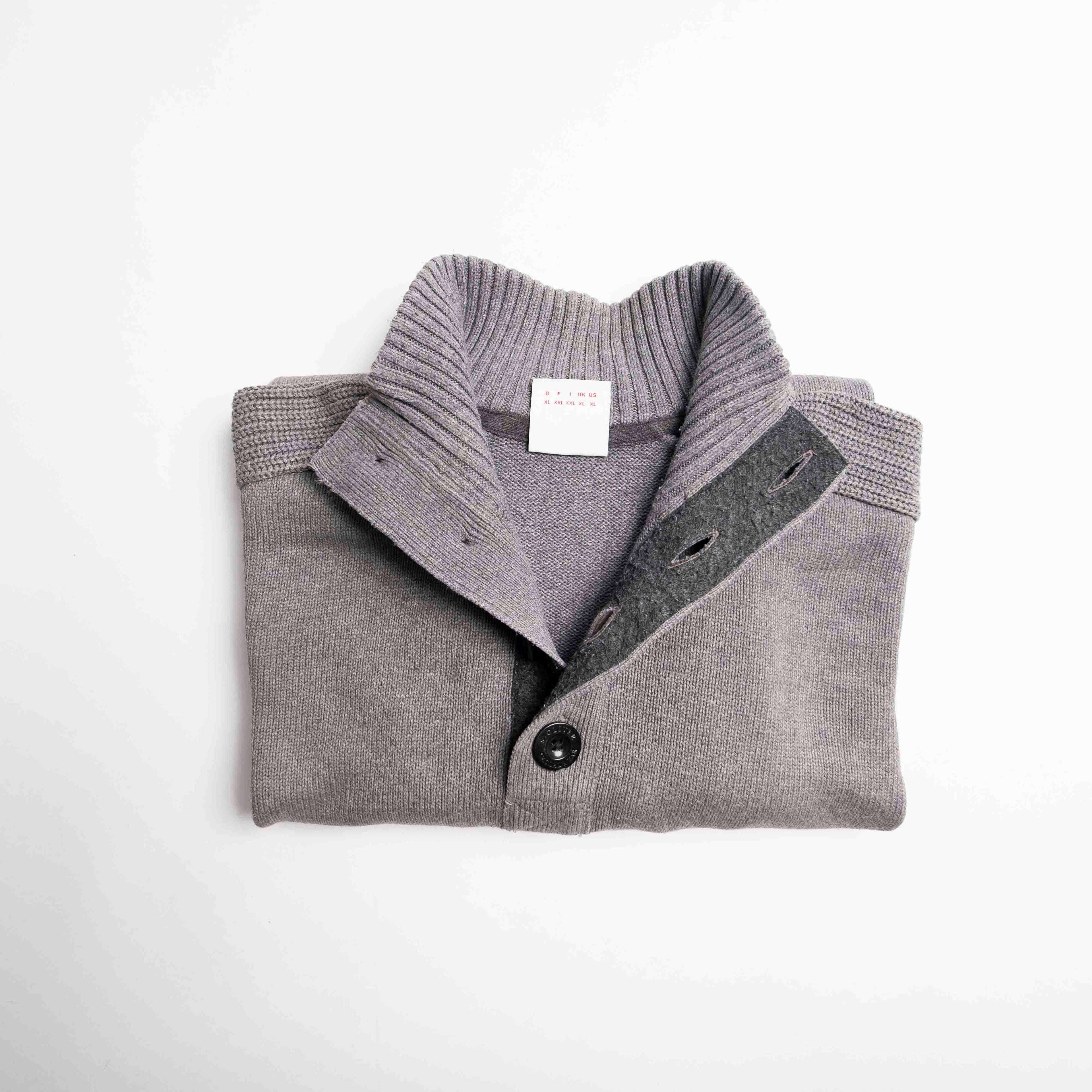 Thick Button neck Sweater