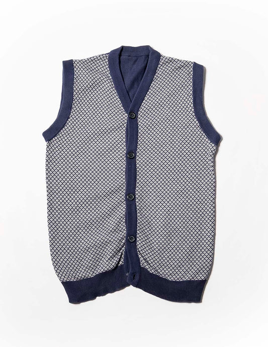 Button up sweater vest