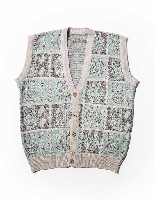 Button up sweater vest