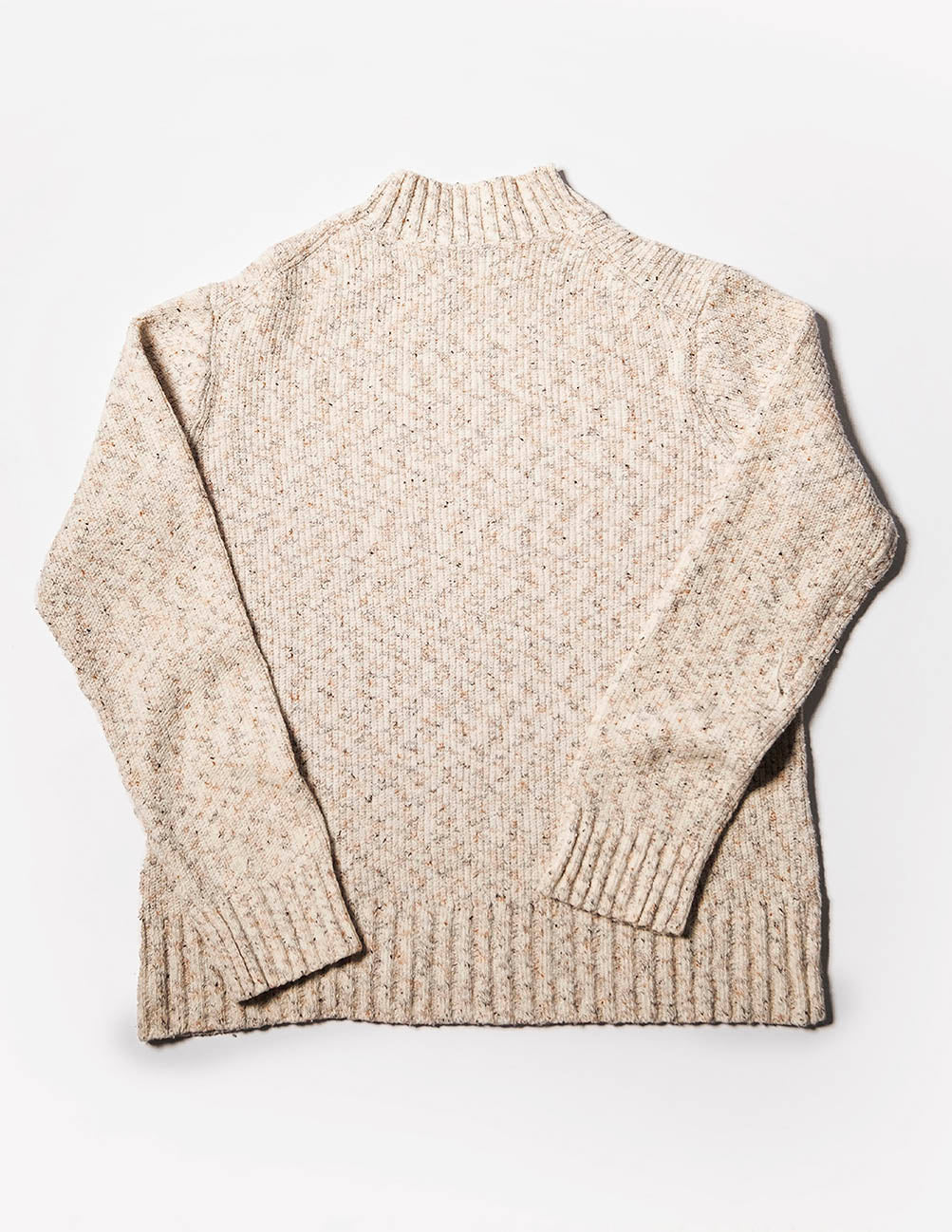 Thick crew neck sweater