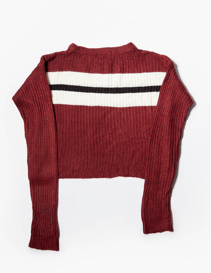 Crop sweater