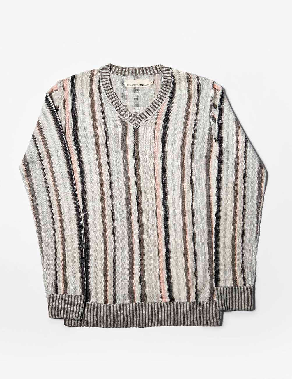 Stripped pattern sweater