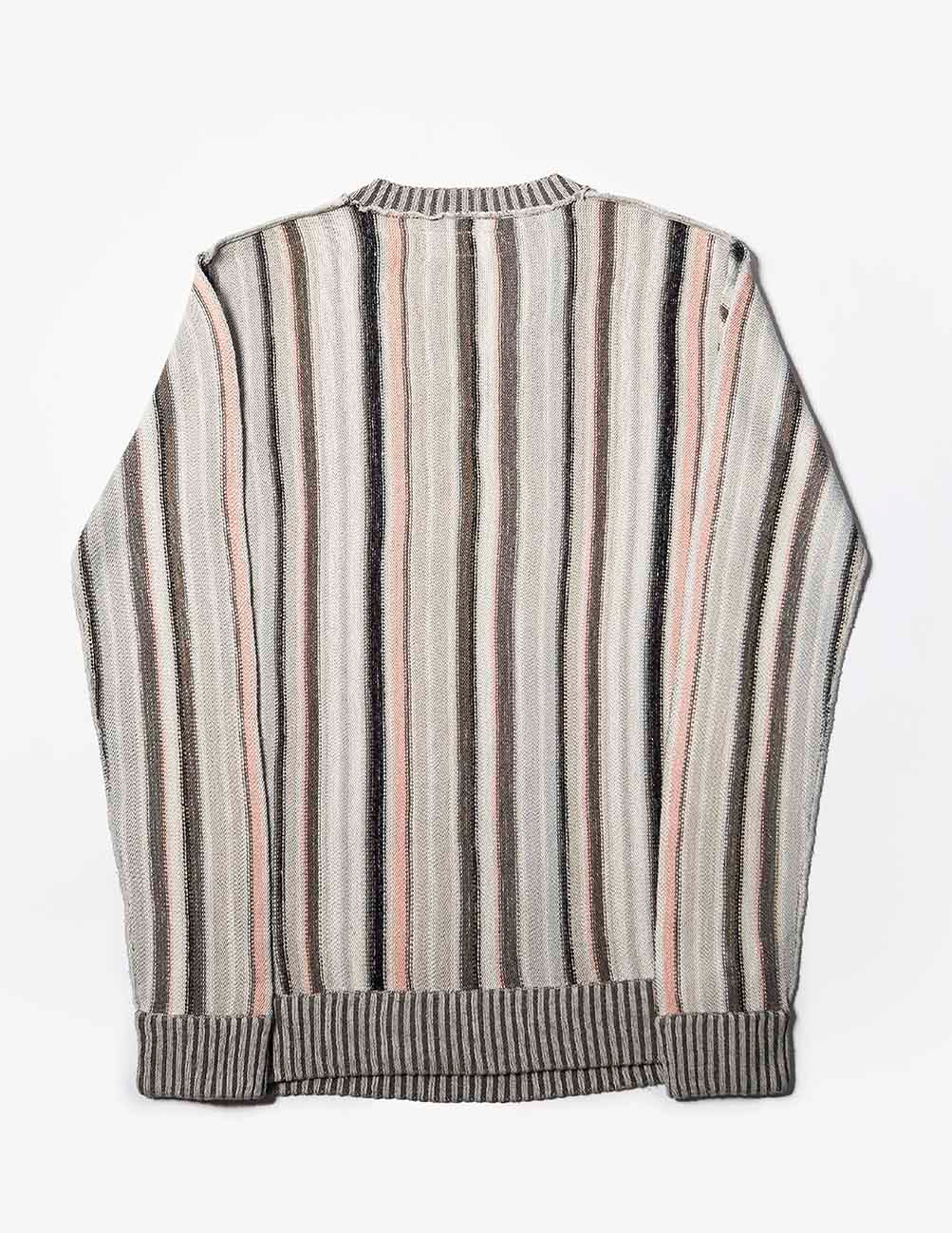 Stripped pattern sweater